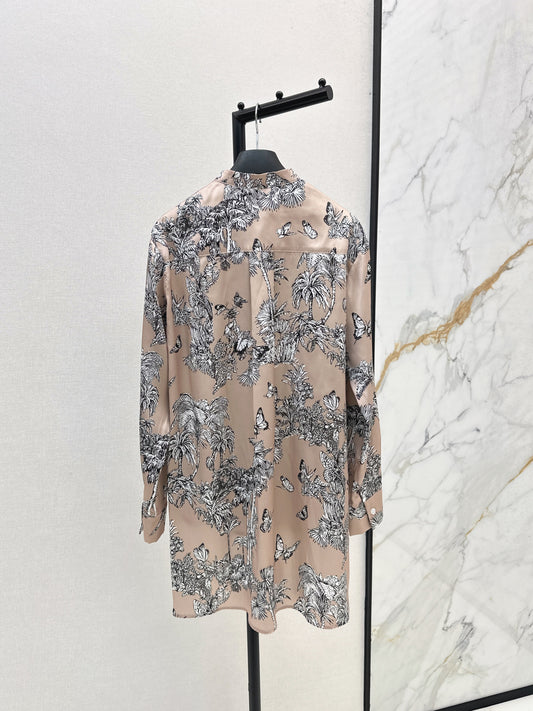 CD 25fw printed shirt