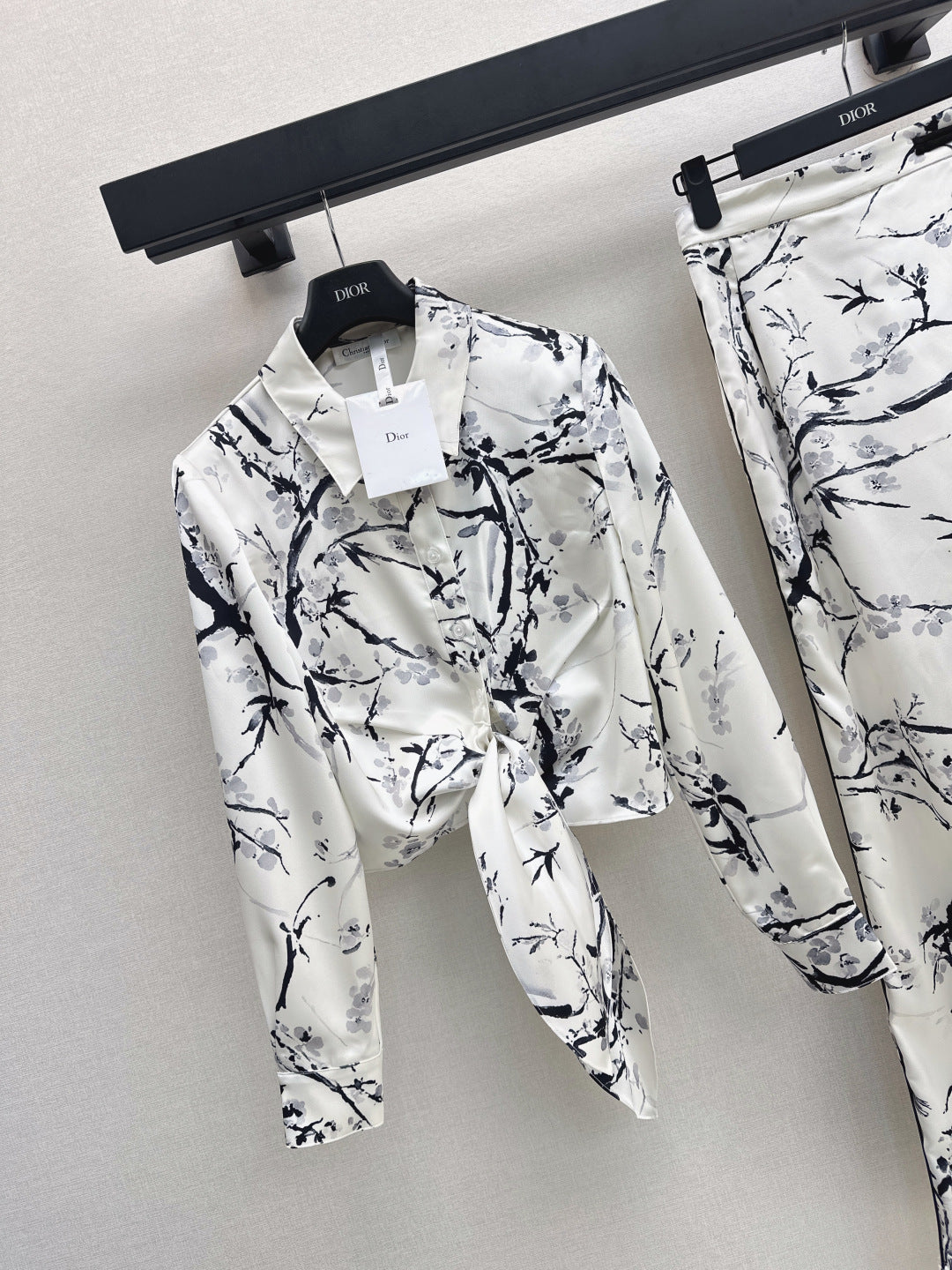 CD 25fw printed shirt