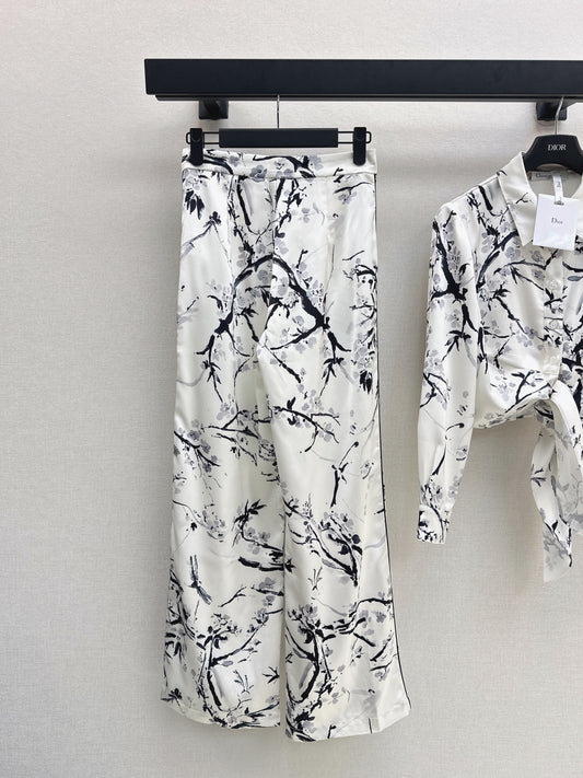 CD 25fw printed pants