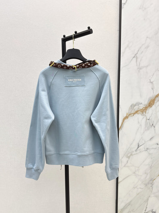 Louis 25fw scarf sweatshirt