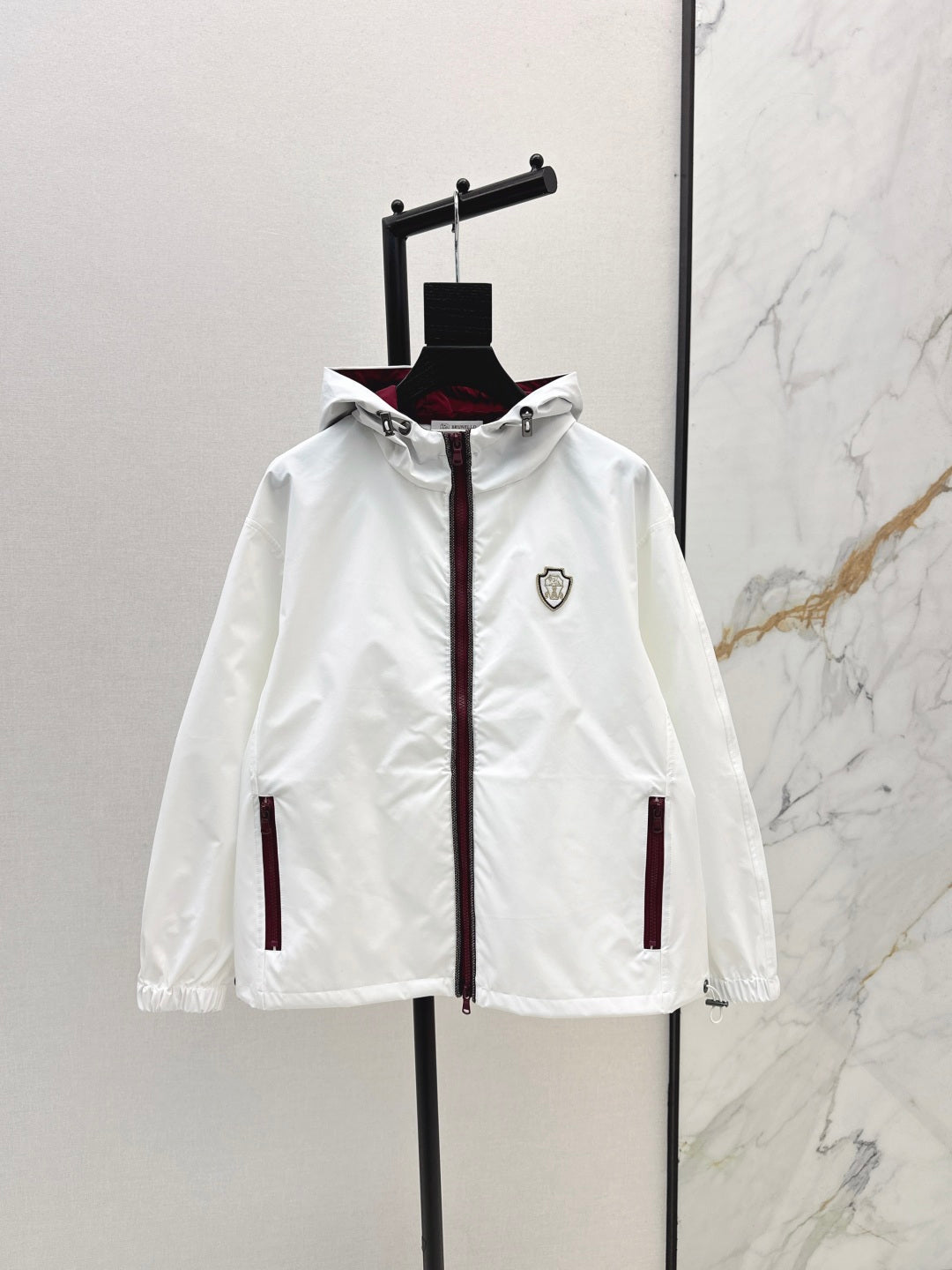 Brune 25fw hooded jacket