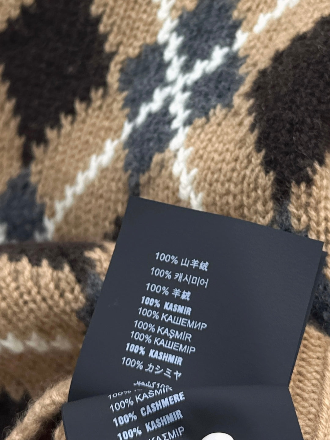 Pra 25fw cashmere sweater