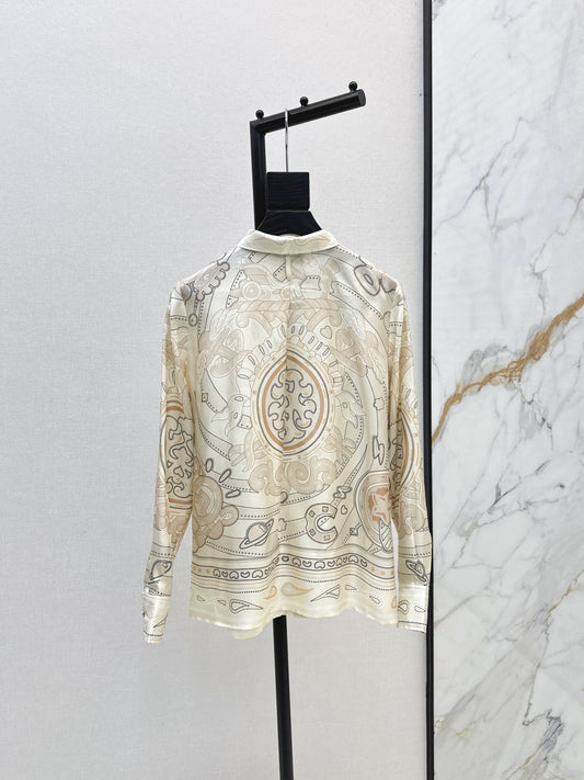 Herm 25fw silk shirt