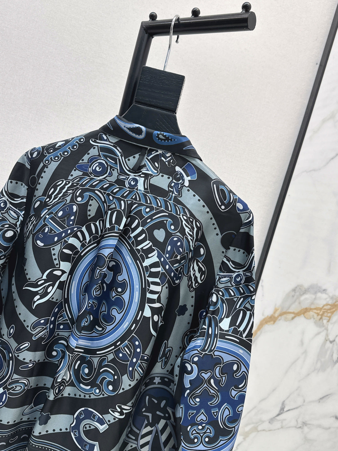 Herm 25fw silk shirt