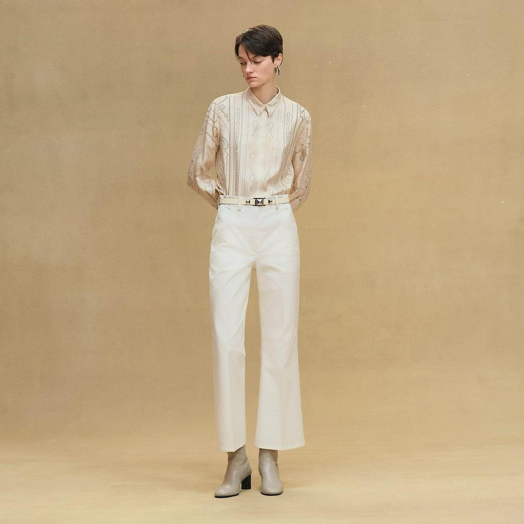 Herm 25fw silk shirt