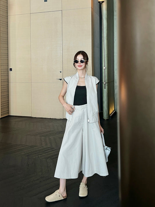 Bottega 25fw vest skirt set