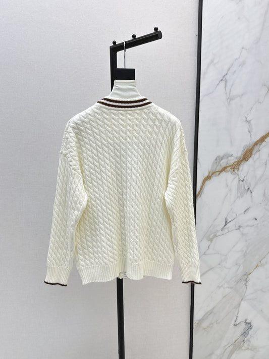 Brune 25fw cashmere cardigan