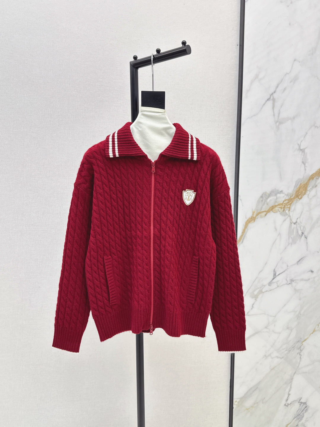 Brune 25fw cashmere jacket