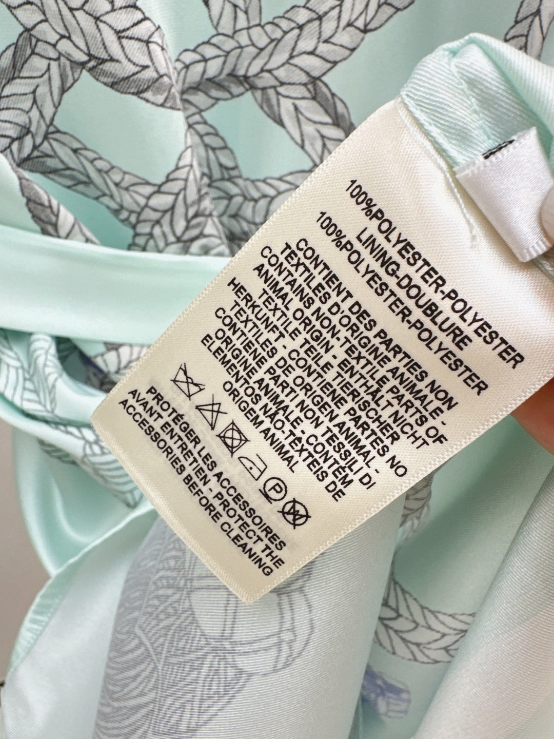 Herm 25fw printed dress