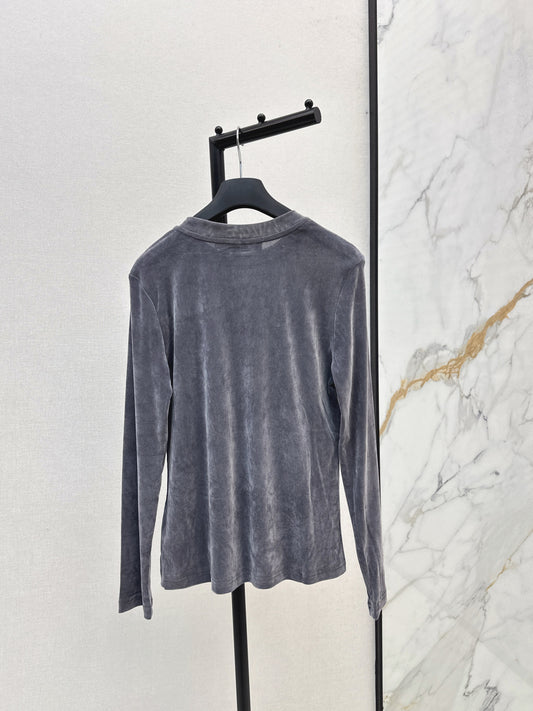 CD 25fw velvet shirt