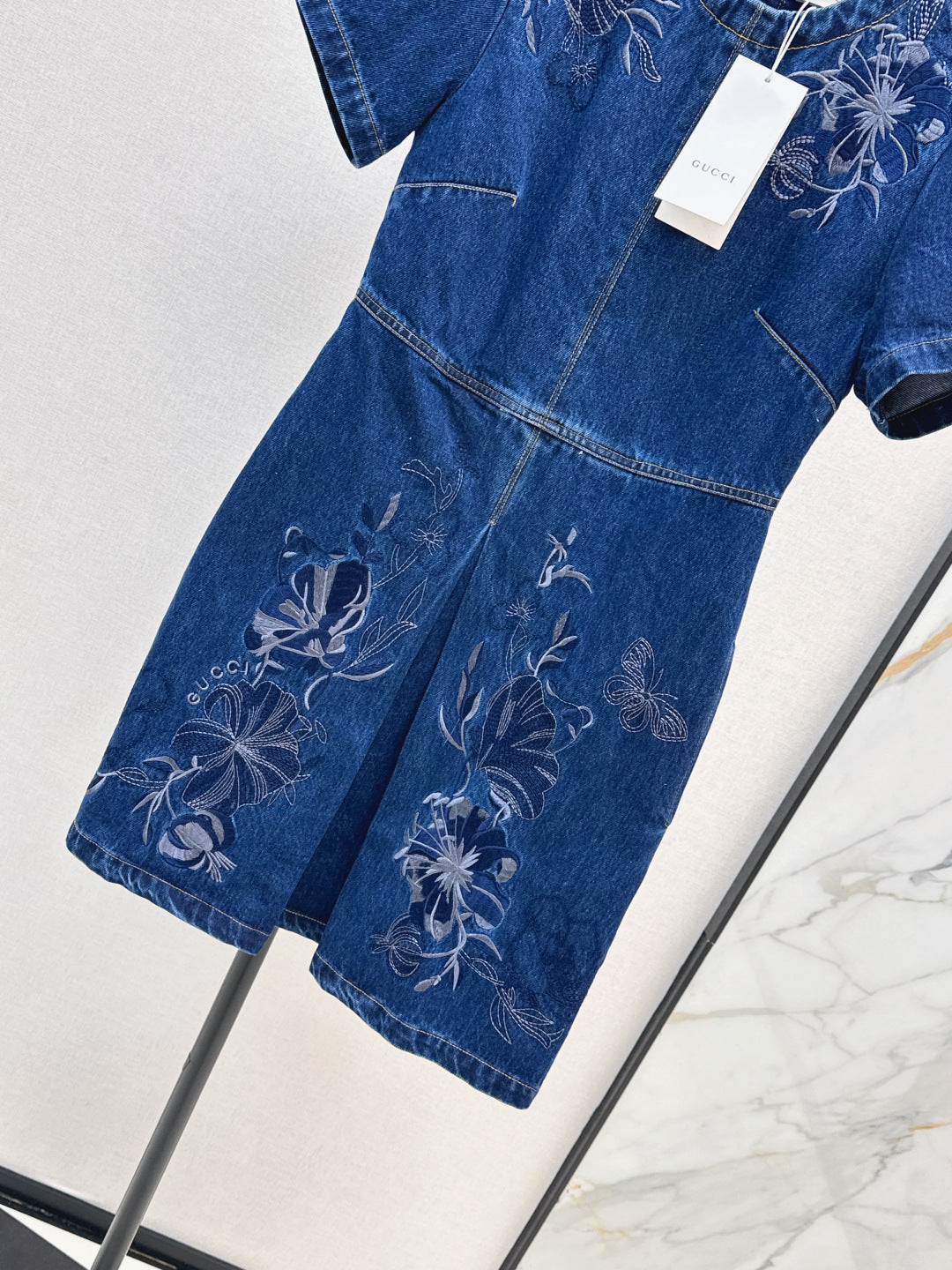 Guc 25fw denim dress