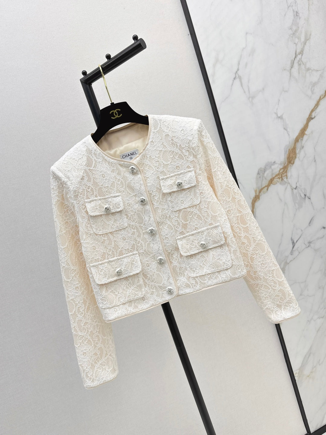 Chan 25fw lace jacket