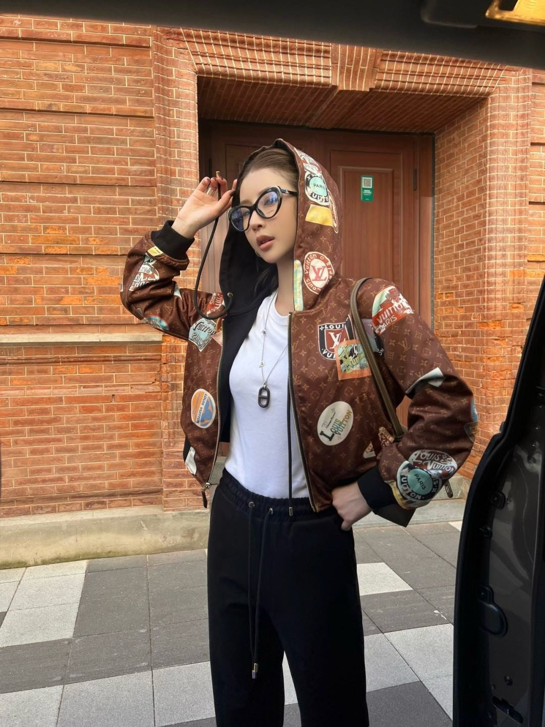 Louis 25fw reversible suit