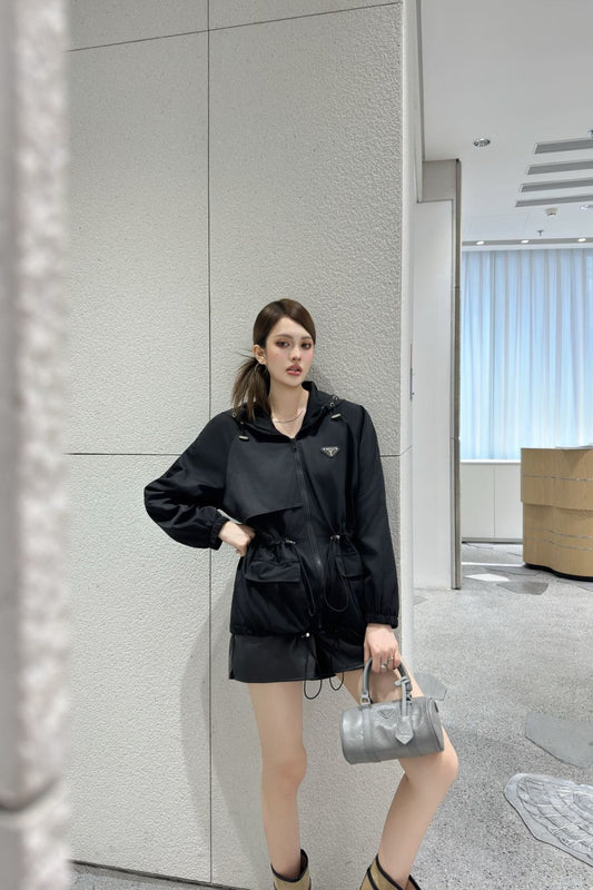 Pra 25fw drawstring jacket