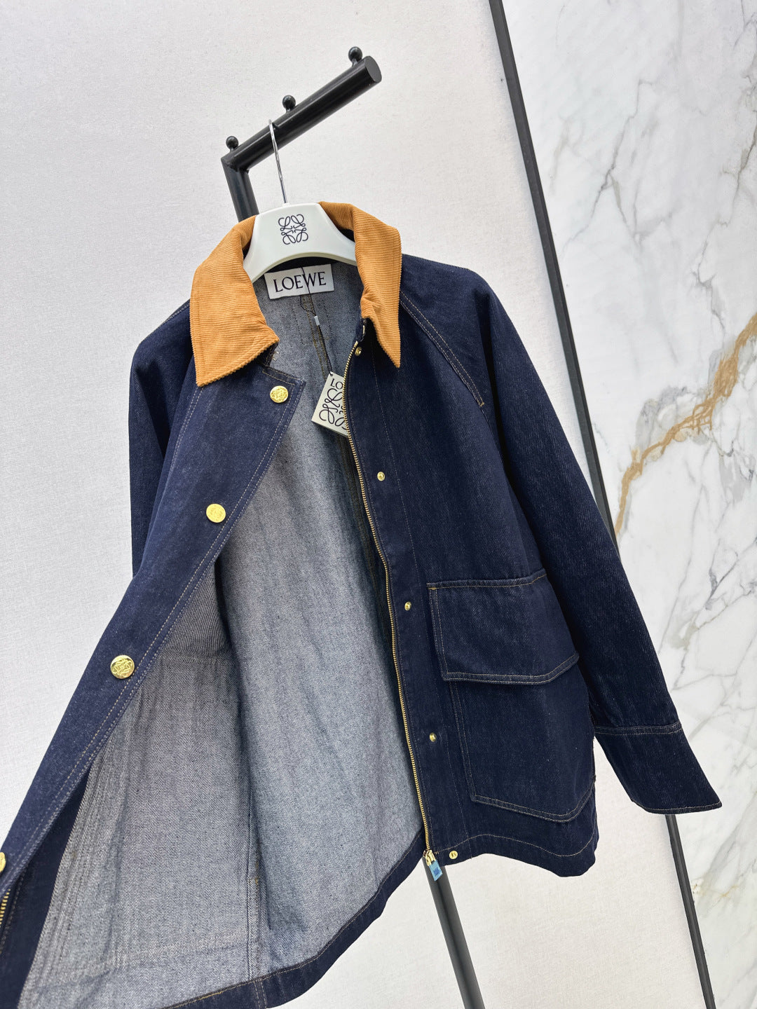 Loe 25fw denim jacket