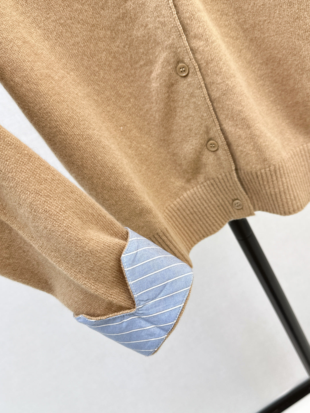 Miu 25fw knitted cardigan