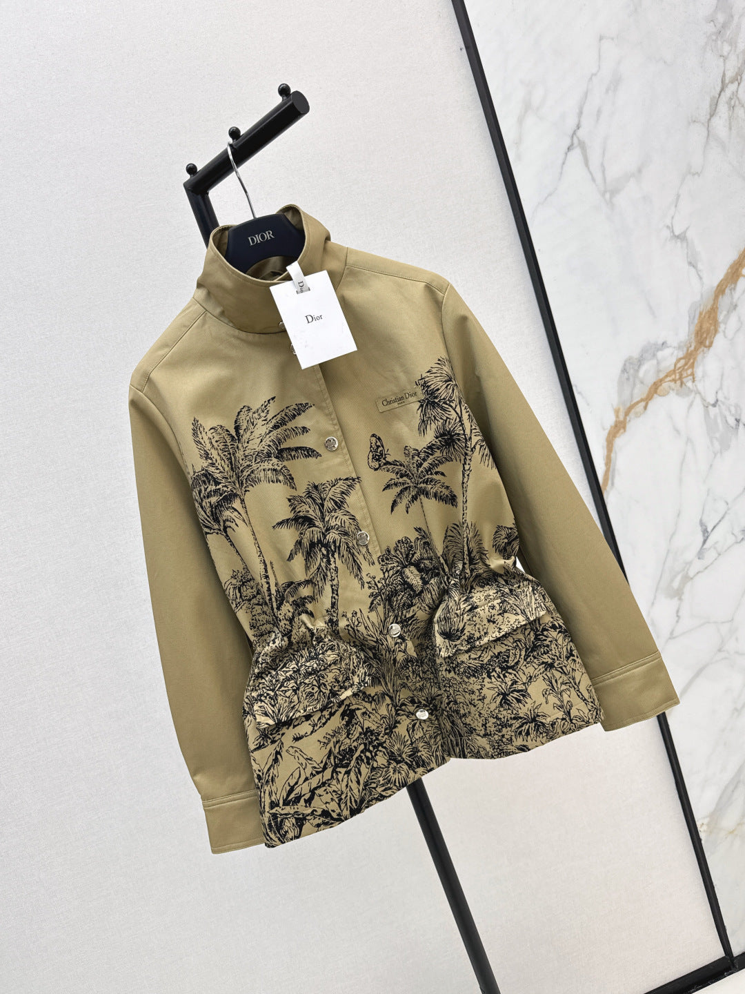 CD 25fw printed jacket