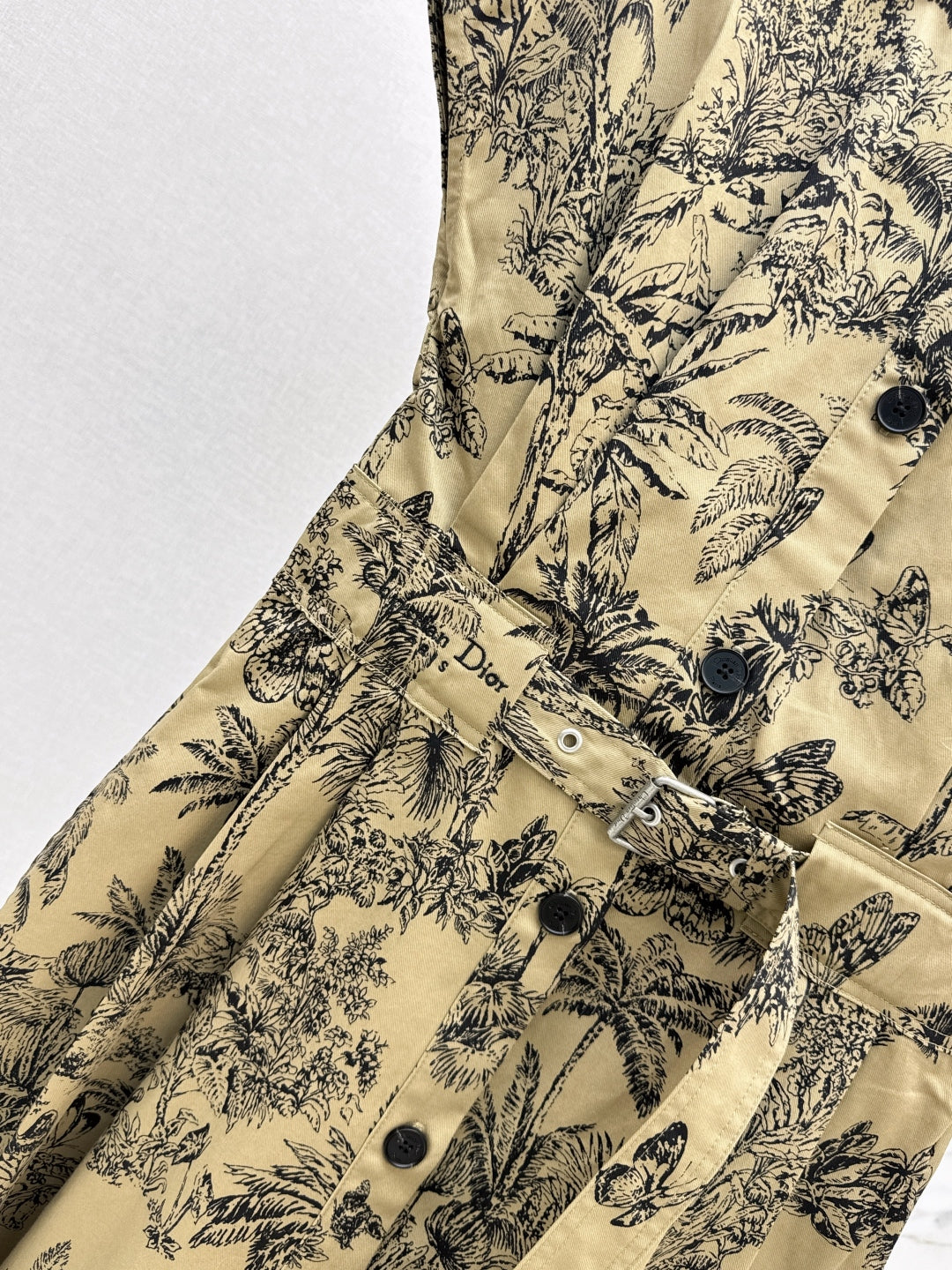 CD 25fw printed dress