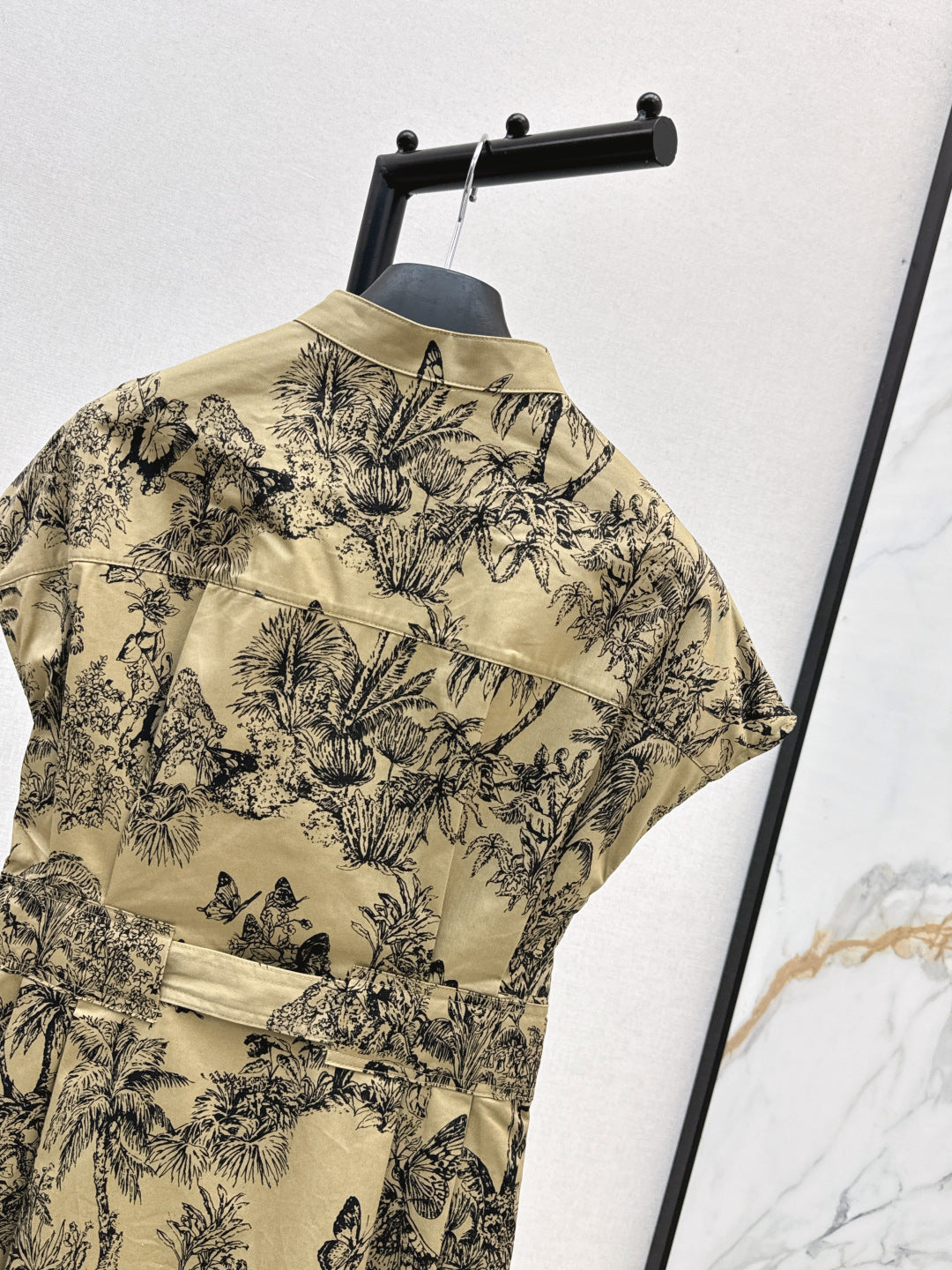 CD 25fw printed dress