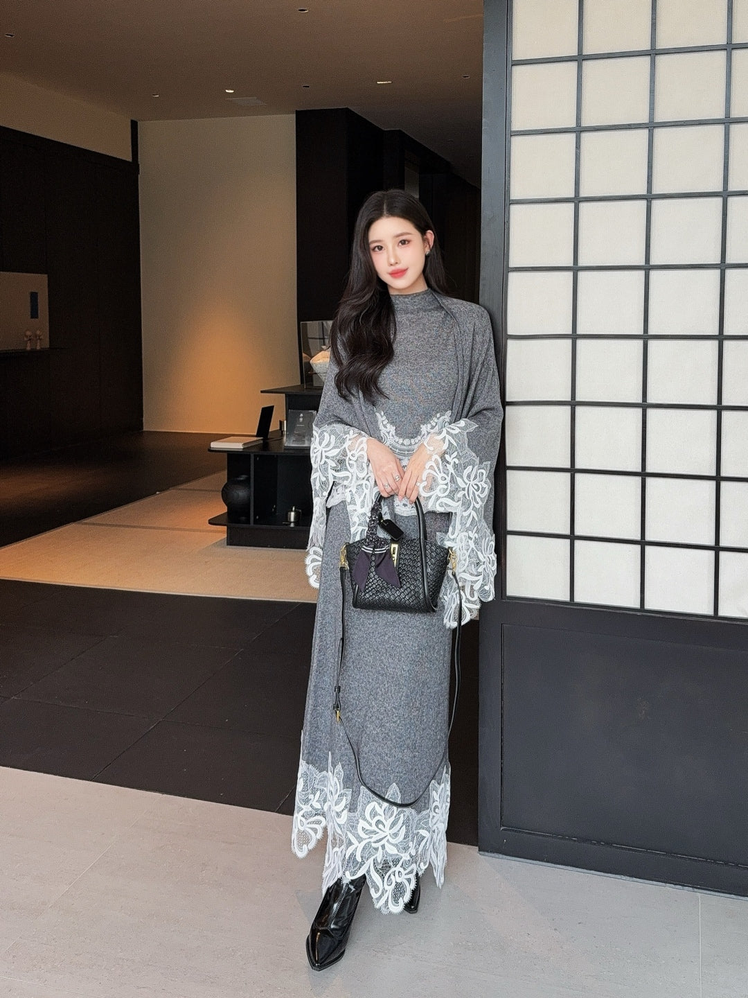 Es 25fw lace suit