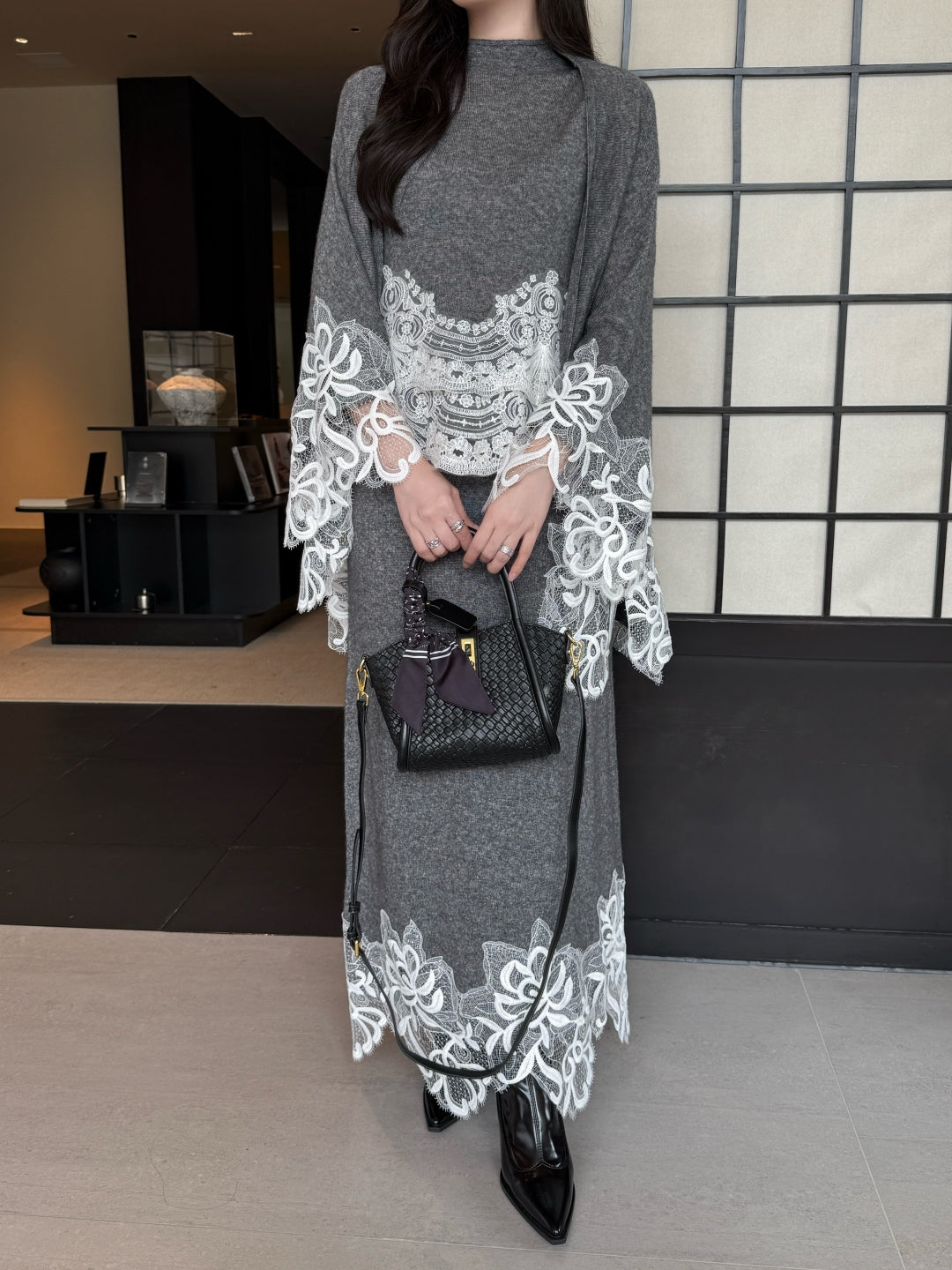 Es 25fw lace suit