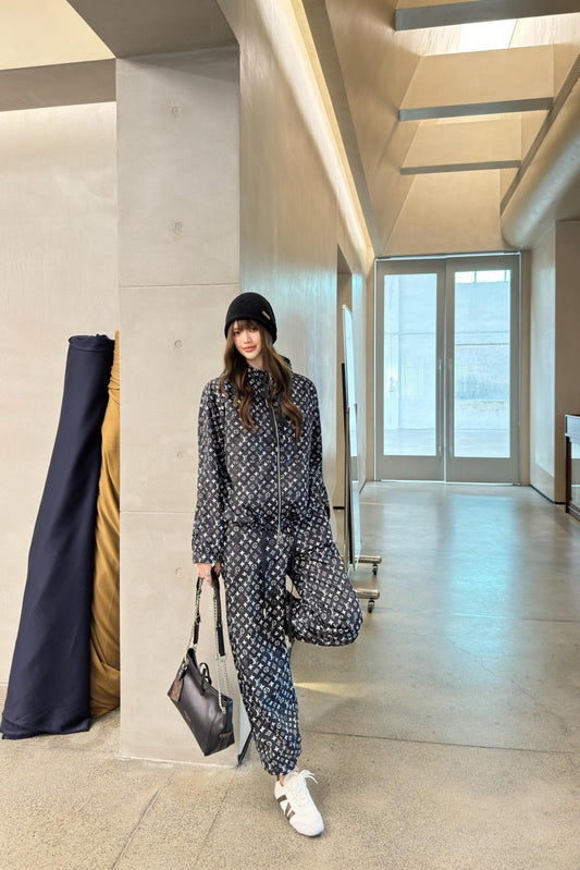 Louis 25fw printed suit