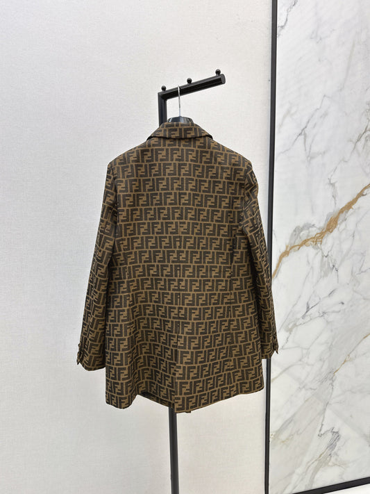Fend 25fw jacquard blazer