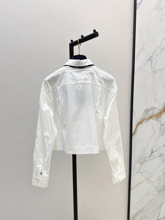 Louis 25fw scarf shirt