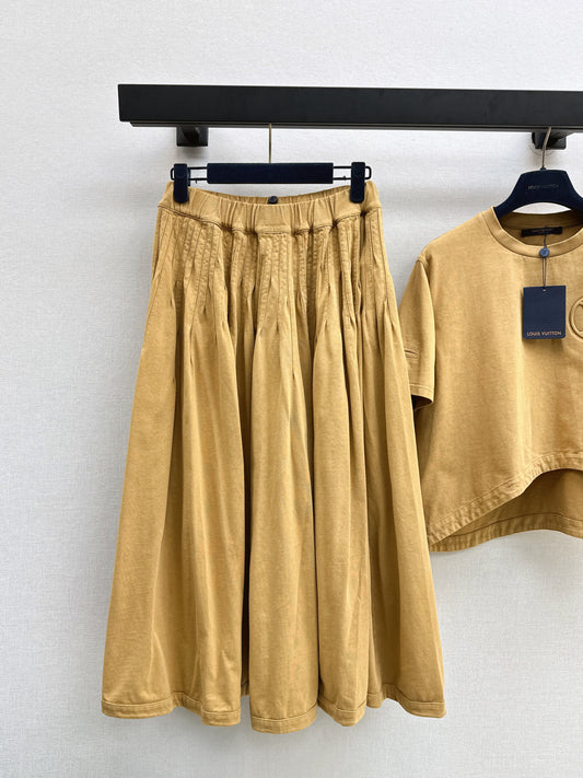 Louis 25fw pleated skirt