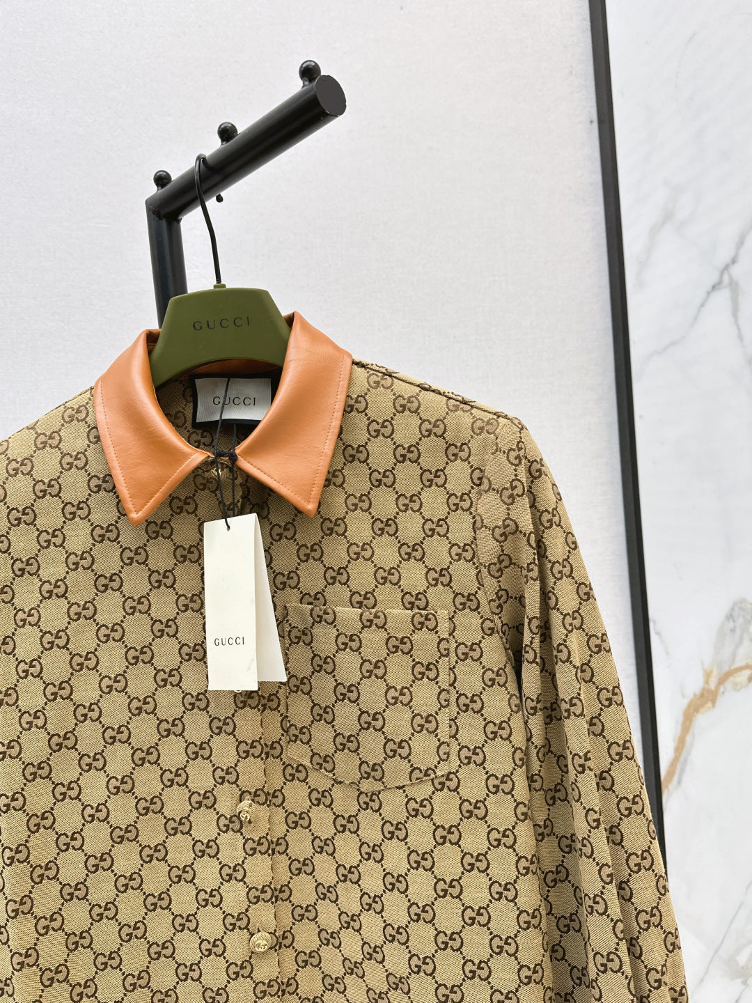 Guc 25fw jacquard shirt
