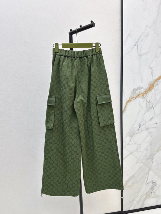 Guc 25fw jacquard pants
