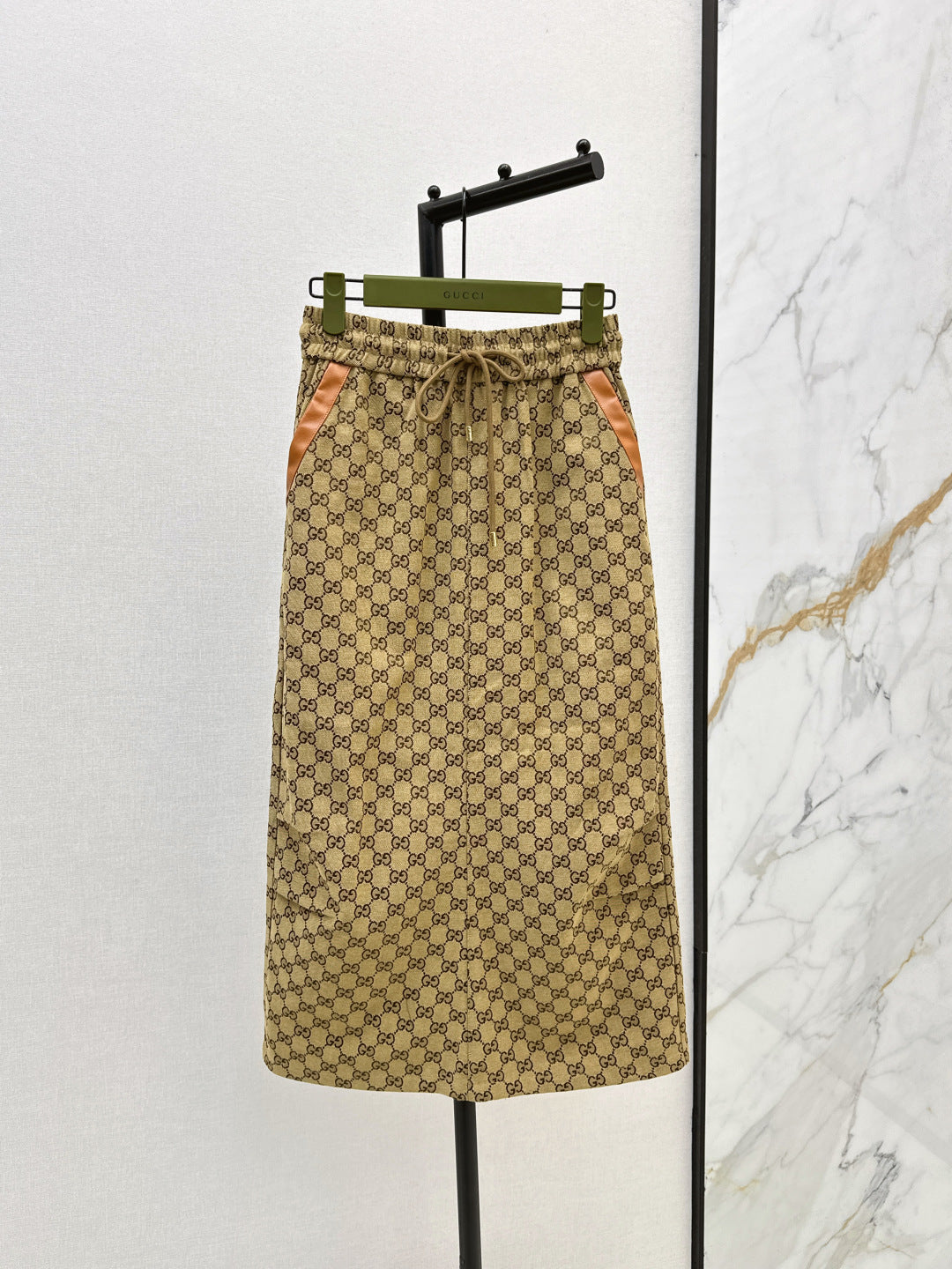 Guc 25fw jacquard skirt