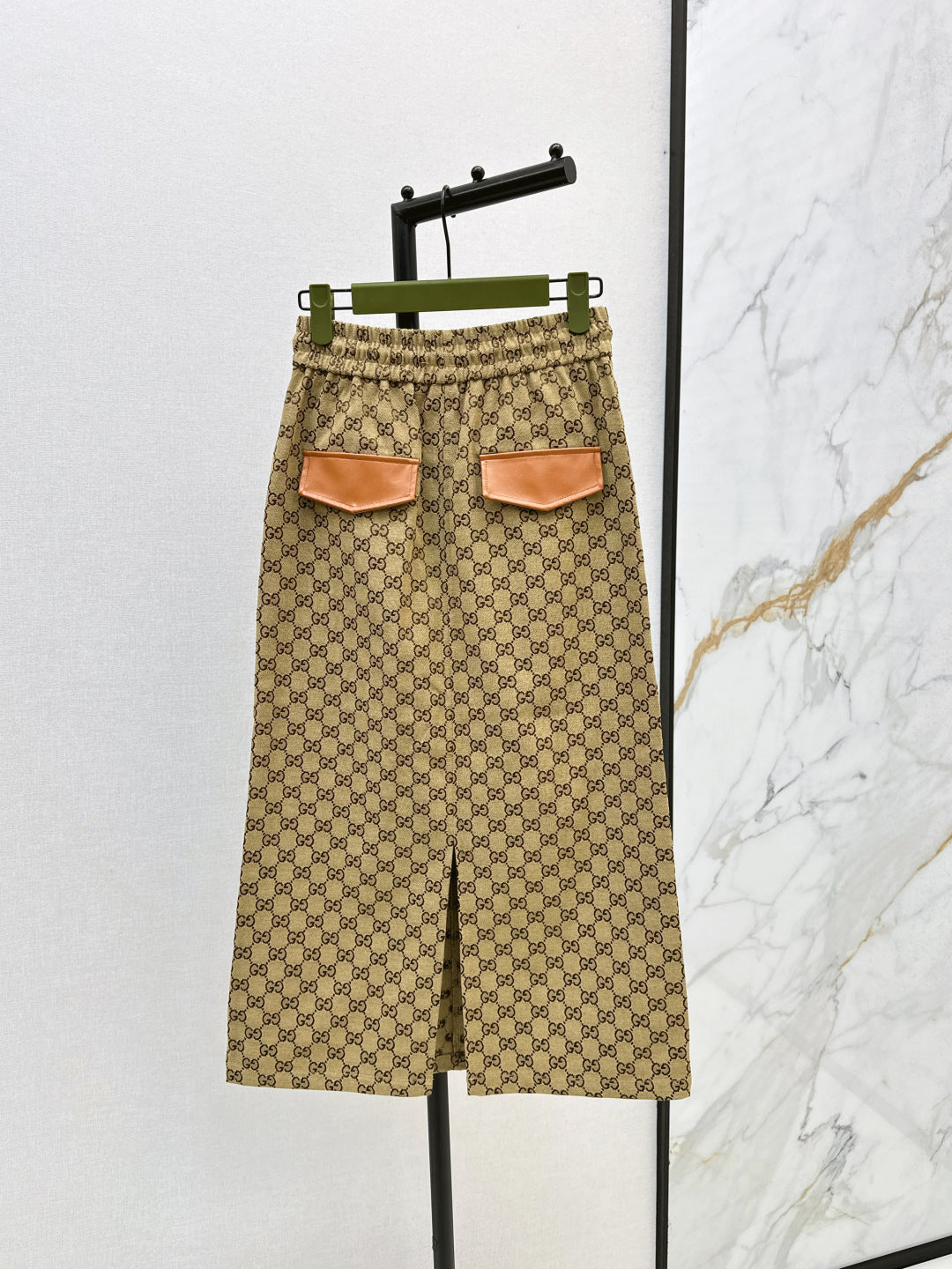 Guc 25fw jacquard skirt