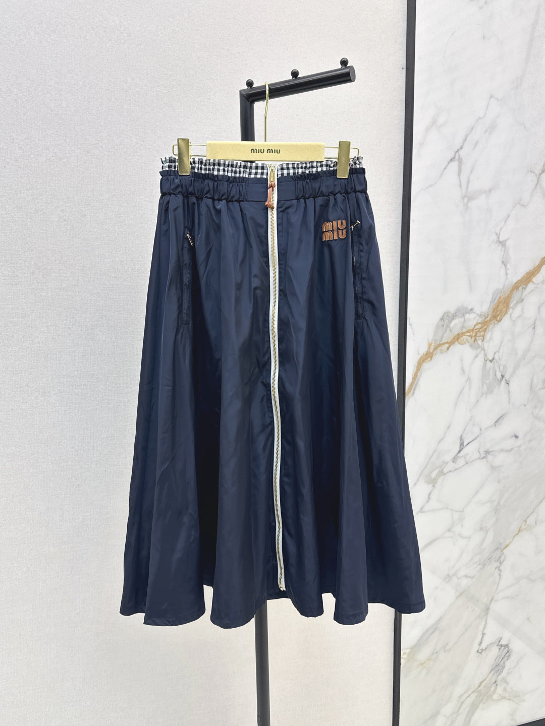 Miu 25fw zipper skirt