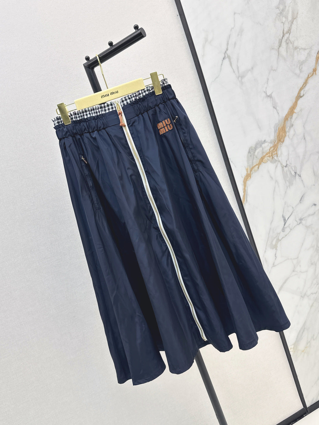 Miu 25fw zipper skirt