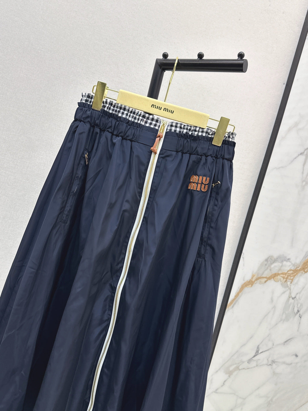 Miu 25fw zipper skirt