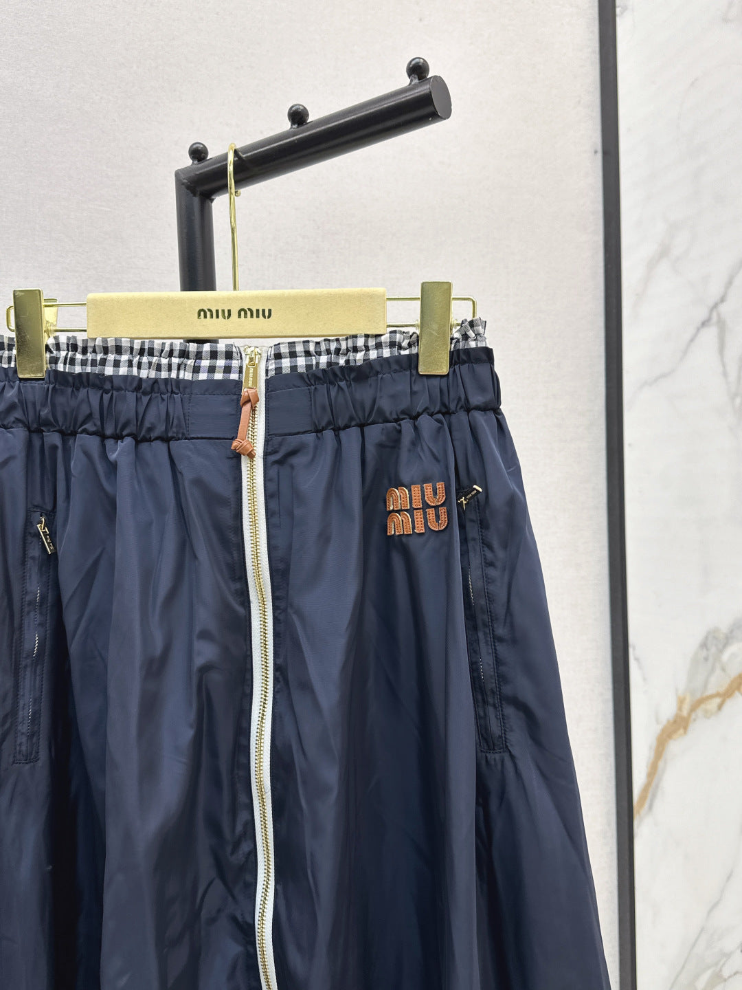 Miu 25fw zipper skirt