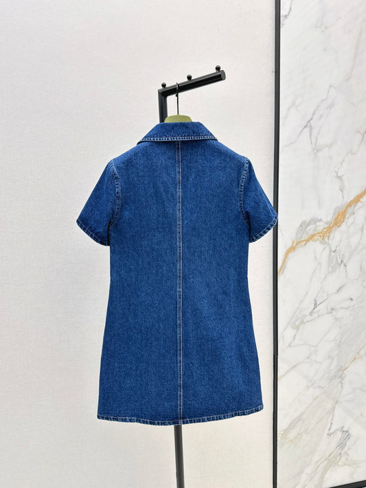 Guc 25fw denim dress