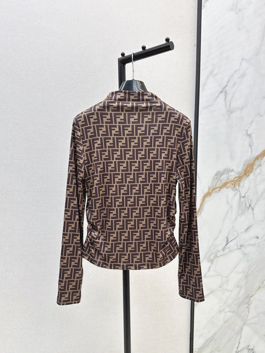 Fend 25fw printed shirt
