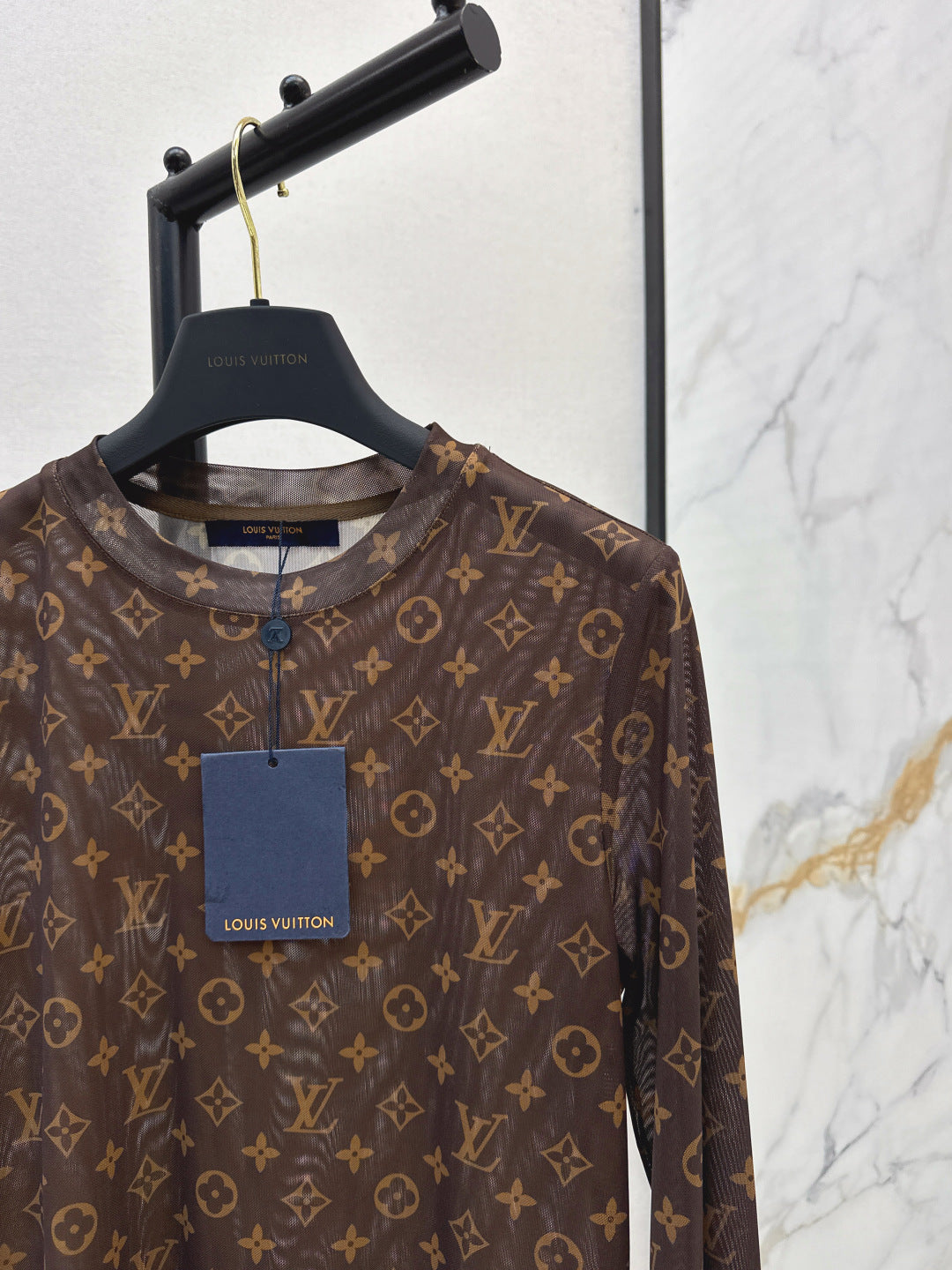 Louis 25fw printed shirt