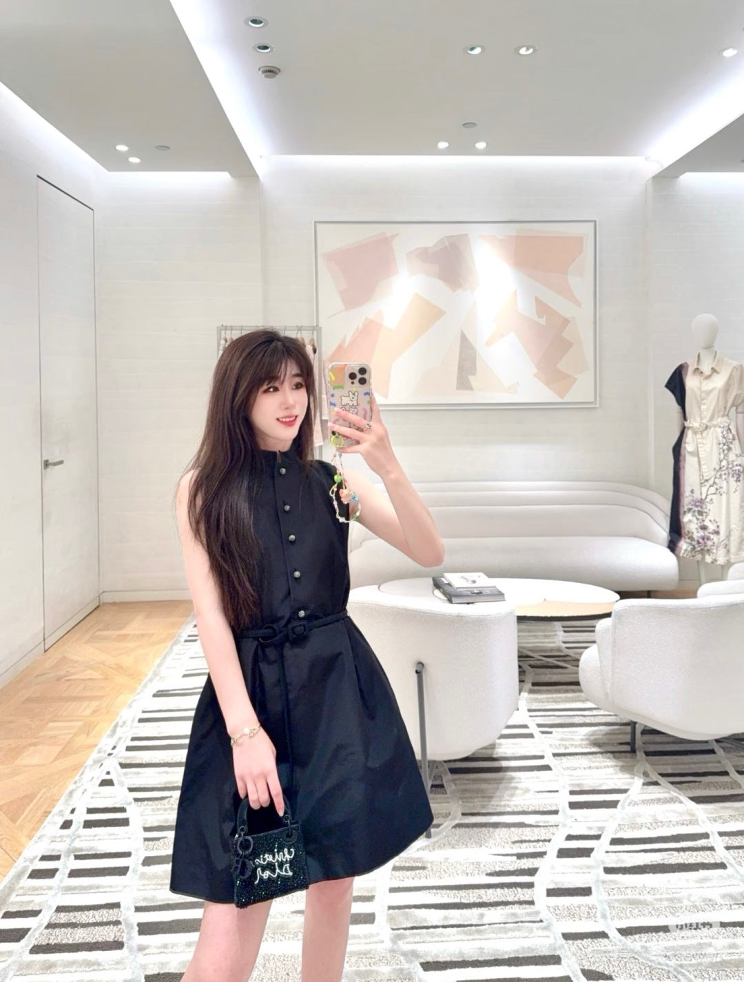CD 25fw sleeveless dress