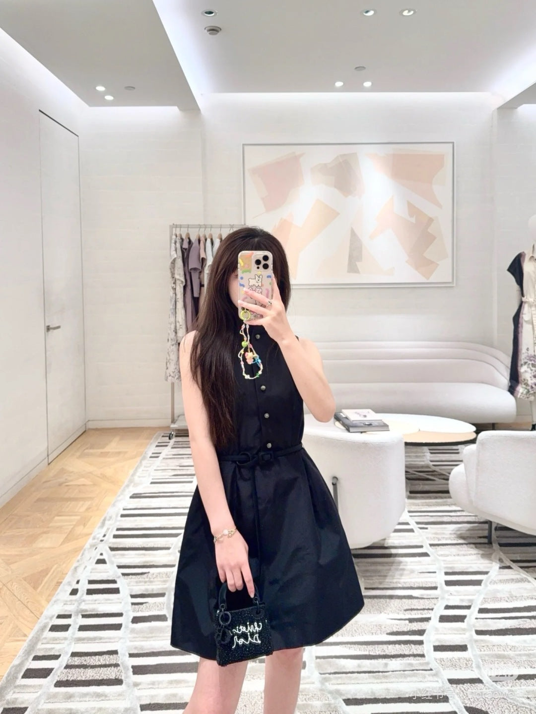 CD 25fw sleeveless dress