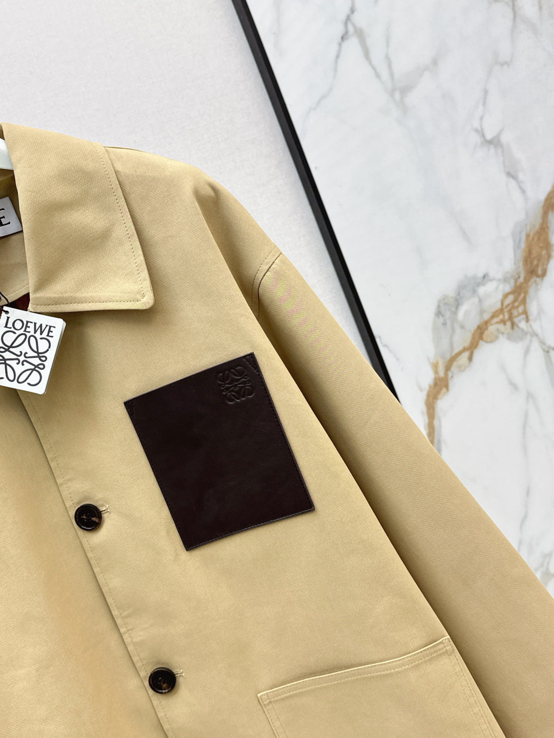 Loe 25fw trench coat