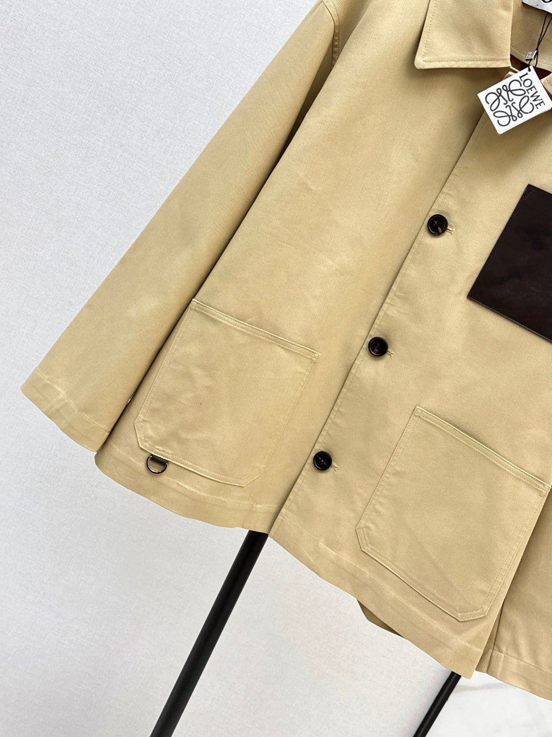 Loe 25fw trench coat
