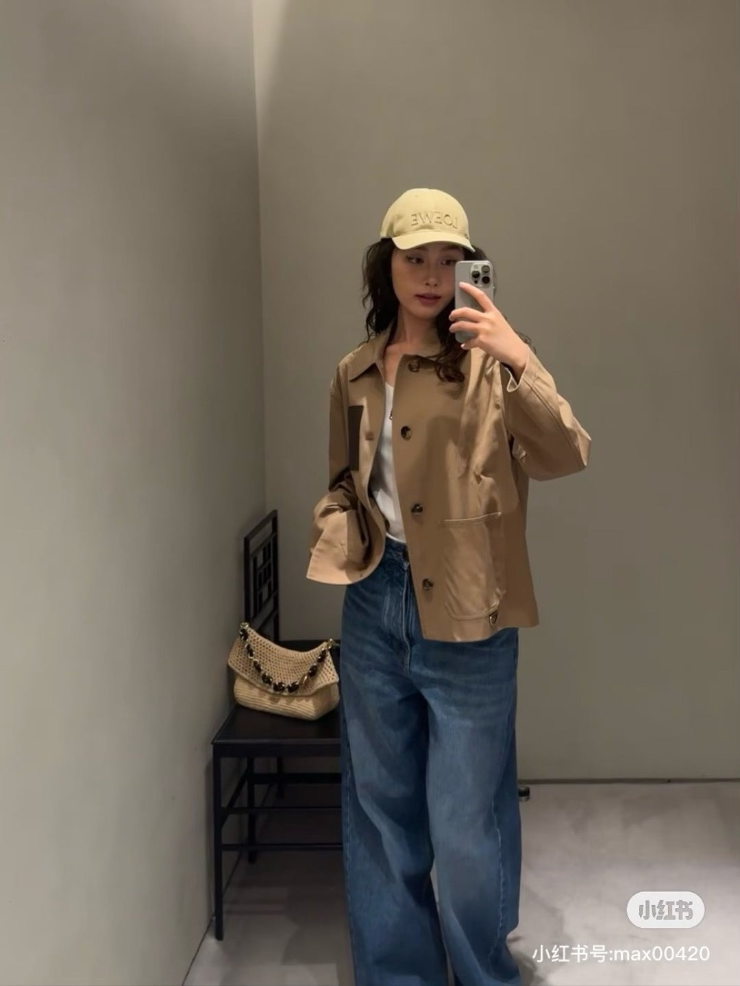 Loe 25fw trench coat