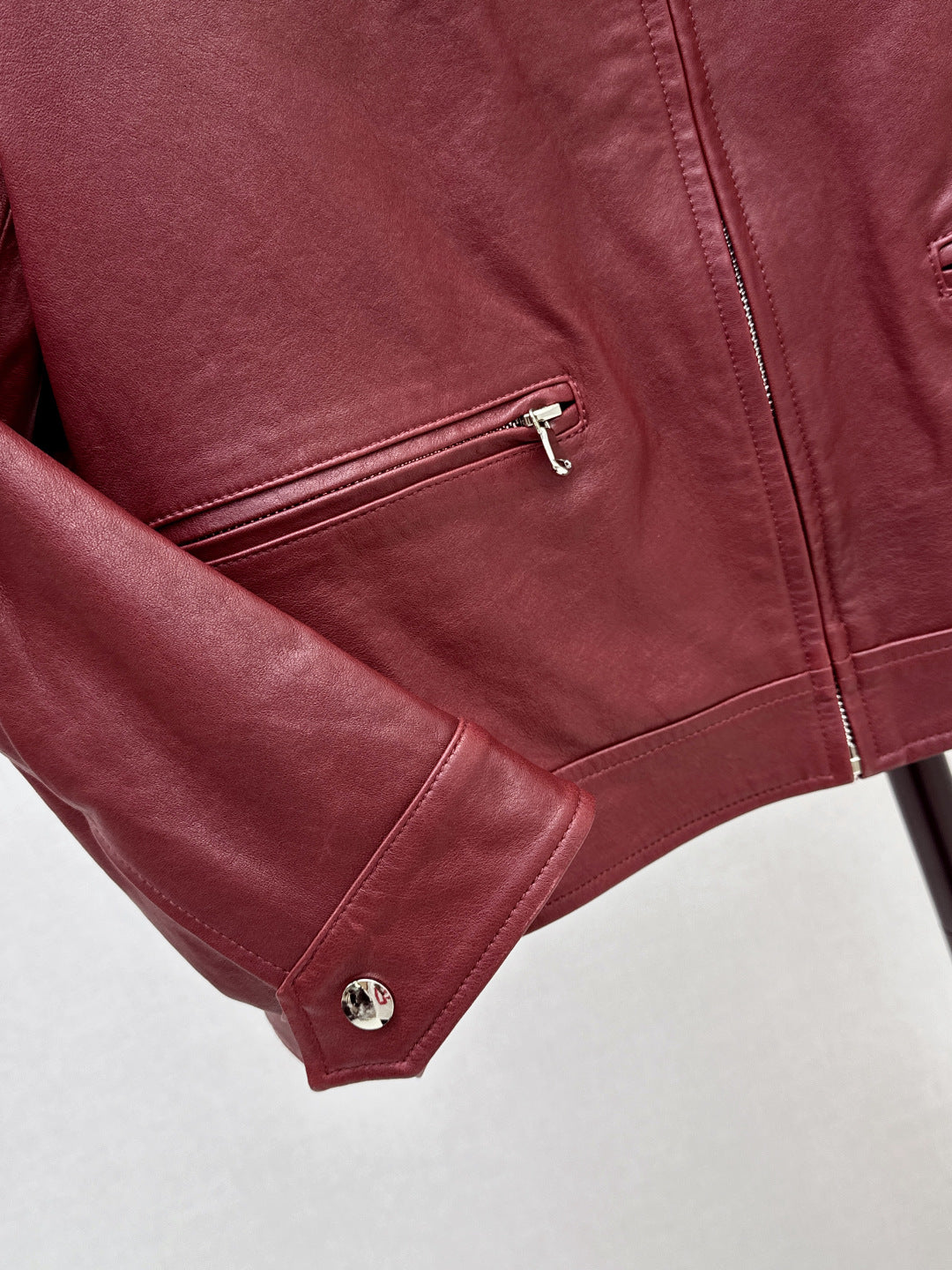 Guc 25fw leather jacket