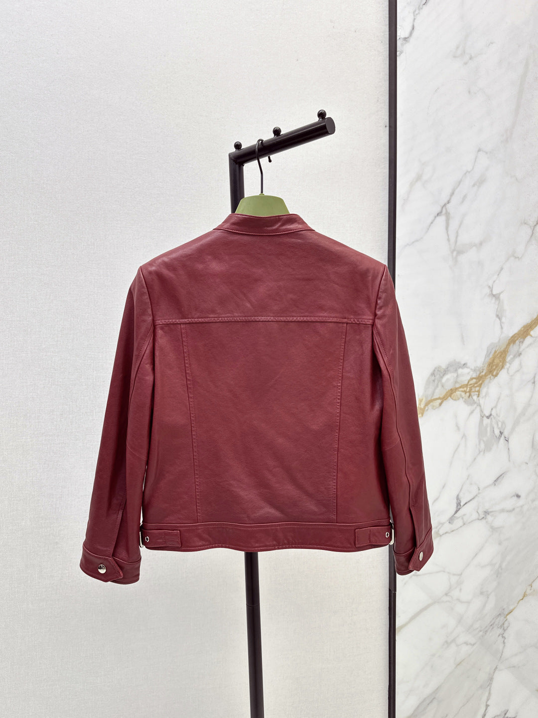 Guc 25fw leather jacket