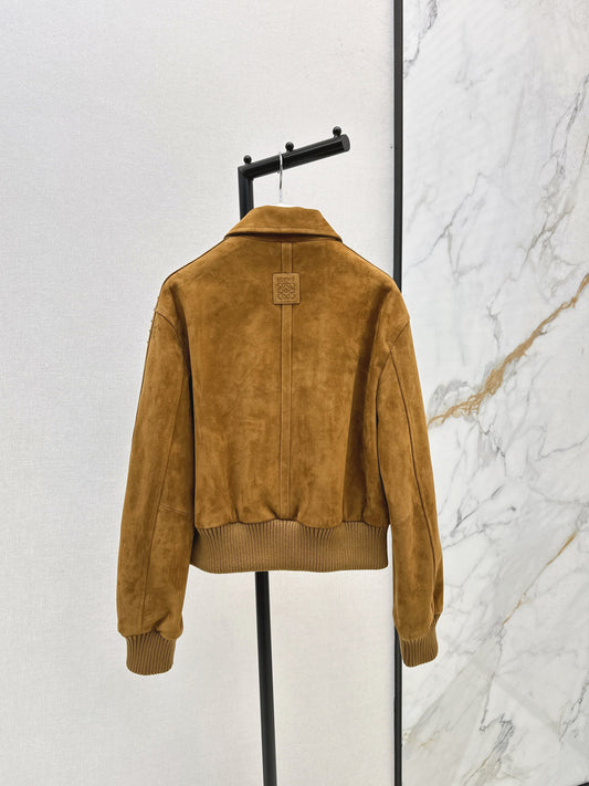Loe 25fw suede jacket