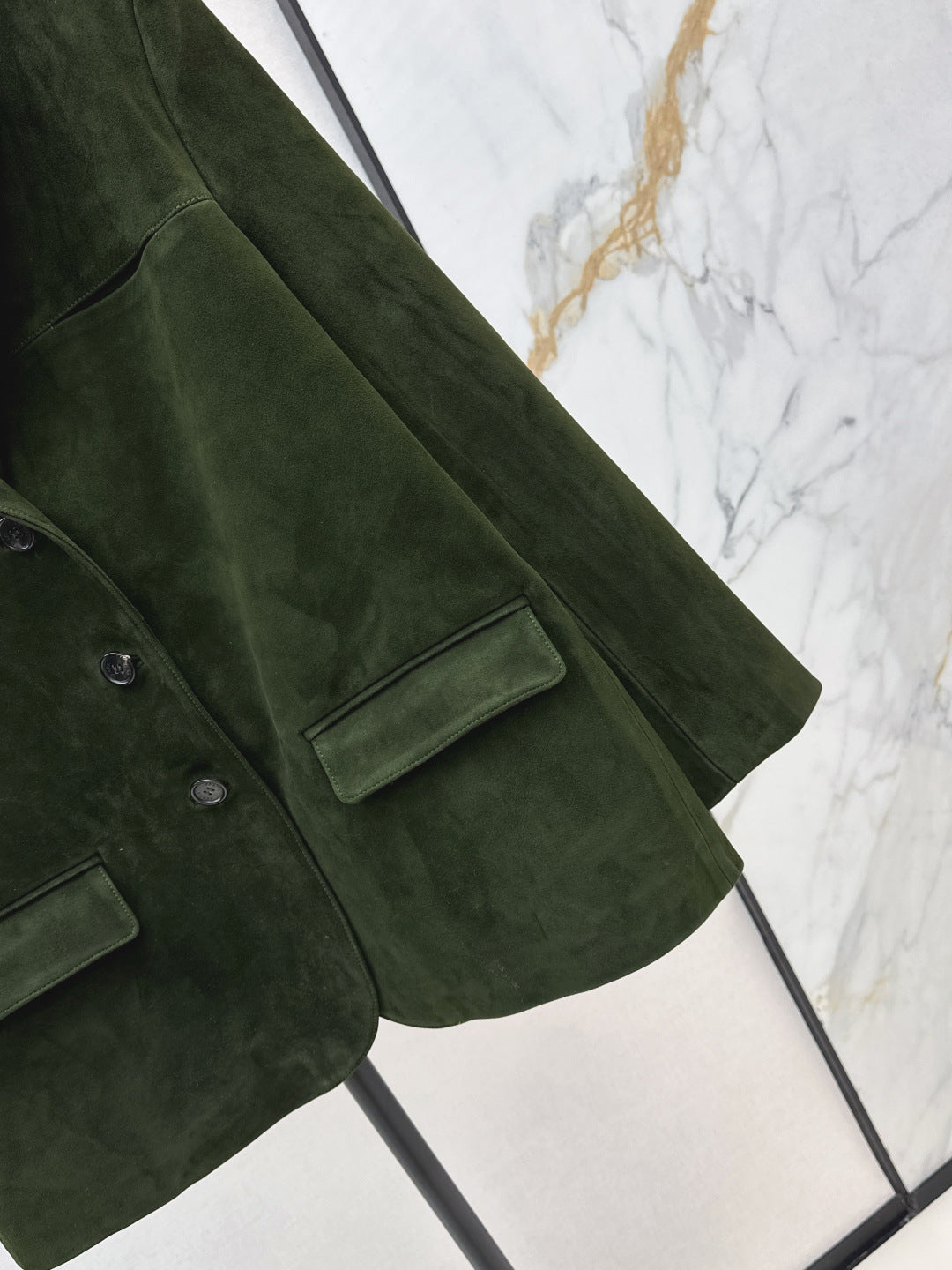 Pra 25fw suede blazer