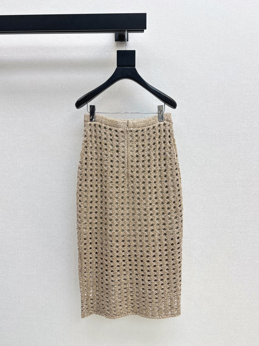 Brune 25fw hollow skirt